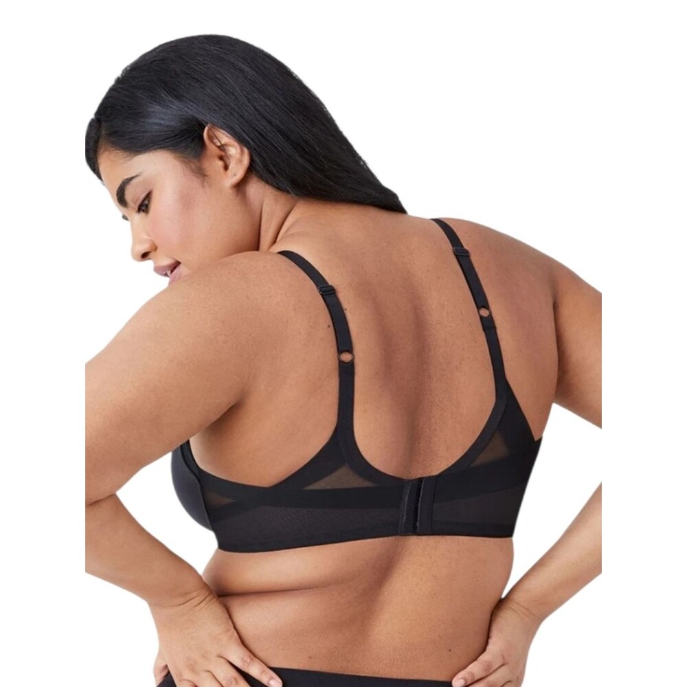 wacoal ultimate side smoother underwire t-shirt bra black 36dd